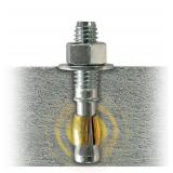 COBRA ANCHORS Lot of 2 Packs of- 1/2 in. x 4-1/4 in. Carbon Steel Stainless Still Wedge Hex Head 46lbs. Wedge Anchor (25-Pack)