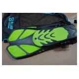 Cressi BluLove Snorkel, Fins, and Mask Set - 9-13