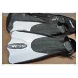 Cressi Pano 3 Mask, Fins, and Snorkel Set