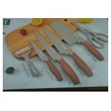 Top Lucky 6 Piece Kitchen Knife Set