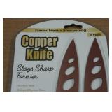 Copper Kitchen Knives