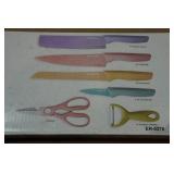 Evryealth Corrugated Kitchen Knife Set