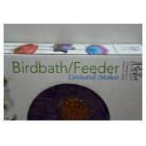 Regal Birdbath/Feeder with Ground Stake