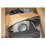 Assorted Hardware - Tape, Organizers, Binoculars