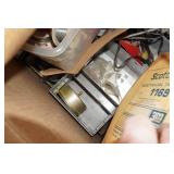 Assorted Hardware - Tape, Organizers, Binoculars