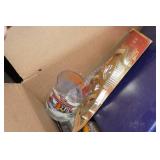 Assorted Hardware - Hand Drill, Hooks, Labels