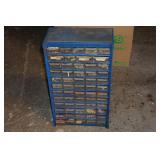 Small Parts Organizer with Contents