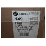 Libbey Heavy Base Juice Glasses 5.5 Oz
