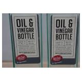 Glass Oil and Vinegar Bottles
