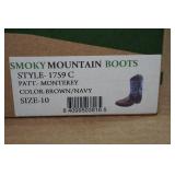 Smoky Mountain Boots - Size 10