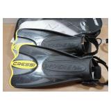 Cressi Fin, Snorkel, and Mask Set