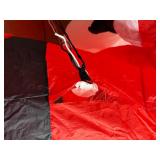 *2* DAMAGED 13 Foot Inflatable Santas