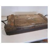 Vintage Wooden Ammo Box
