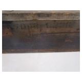 Vintage Wooden Ammo Box