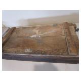 Vintage Wooden Ammo Box