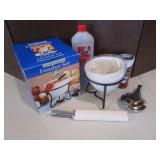 Fondue Set, Sterno, Burner