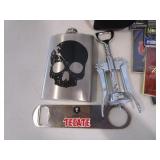 Buckets, Koozies, Opener