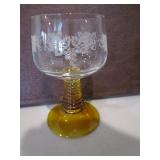 Vintage Wine & Tequila Glasses