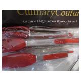 Silicone Tongs, Skewers