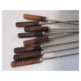 Silicone Tongs, Skewers