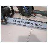 Craftsman Chainsaw, B&D Hedger