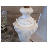 Alabaster & Kerosene Lamps