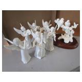 Bone China Angel Band & Bird