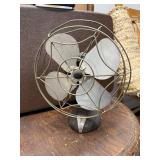 Vintage Eskimo Metal Table Fan with Original Cage