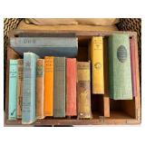 Collection of 12 Antique and Vintage Hardcover Books