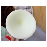 Vintage Fenton Hobnail Uranium Glass Vase