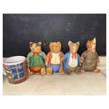 Wind in the Willows Plush Character Set with Matching Mug