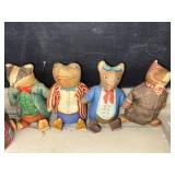 Wind in the Willows Plush Character Set with Matching Mug