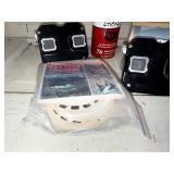 Vintage View-Master Lot with Reels, Artist Drawing Paper, Fortune Sticks, and Books