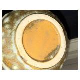 Vintage Ceramic Turkey Planter and Rustic Twine-Wrapped Vase