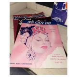 Collection of Vintage Sheet Music Assorted Songs 1930s-1950s