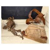 Vintage Leather Lineman