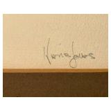 Framed Limited Edition Print Goose Blind Signed by Artist