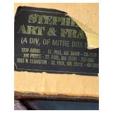 Framed Limited Edition Print Goose Blind Signed by Artist