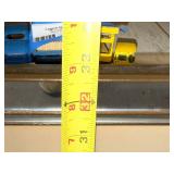 Large Tiger Print in Mirrored Frame, 33x26 Inches