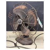 Vintage Cool Spot Cast Iron Electric Fan by Signal Electric Mfg. Co.