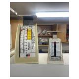 Collection of 6 Vintage and Retro Kitchen Scales