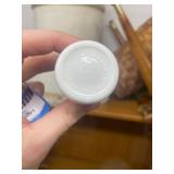 Set of 12 Vintage Japan Porcelain Spice Jars with Rack and Decorative Bowl