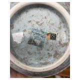 Collection of Artisan Pottery Bowls, Vase, French Serving Dish, and Mugs