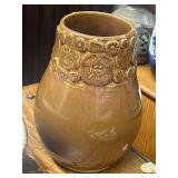 Collection of Artisan Pottery Bowls, Vase, French Serving Dish, and Mugs