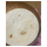 Collection of Artisan Pottery Bowls, Vase, French Serving Dish, and Mugs