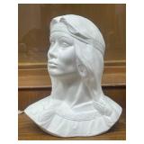 Collection of 7 Composer and Figure Busts and Statues Assorted Materials