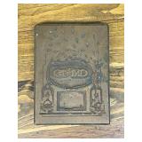 Eclectic Home Decor Collection with Pottery, Woven Basket, Metal Tray, and Decorative Boxes