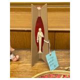 Decorative Figurines, Vintage Vase, Square Plate, and Ephemera Collection