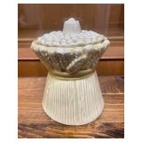 Assorted Vintage Ceramic Kitchenware Including Hen Cookie Jar and Covered Dishes