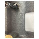 Vintage Art Deco Gooseneck Desk Lamp with Wood and Metal Accents